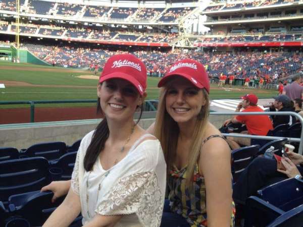 Nationals Park, section: 115, row: H, seat: 5