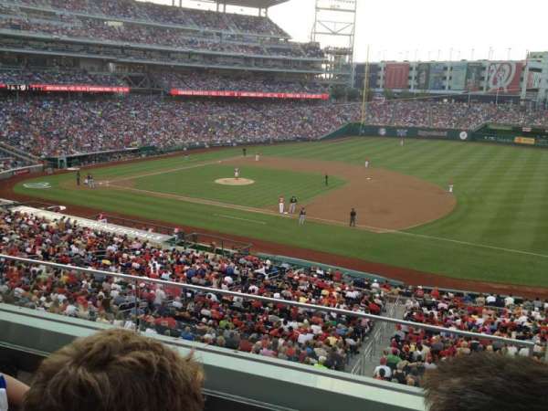 Nationals Park, section: 221, row: C, seat: 1