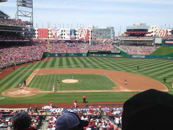 Nationals Park, section: 218, row: D, seat: 15