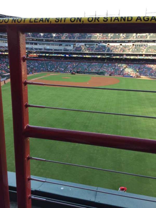 Globe Life Park in Arlington, section: 249, row: 1, seat: 9