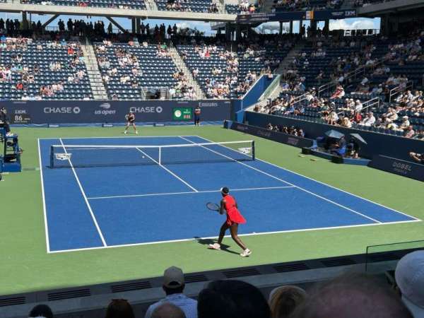 Louis Armstrong Stadium, section: 1, row: K, seat: 11