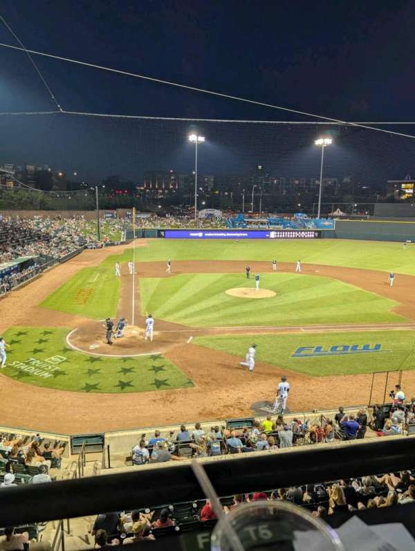 Truist Stadium, section: FLOW1, row: TBL5, seat: 1