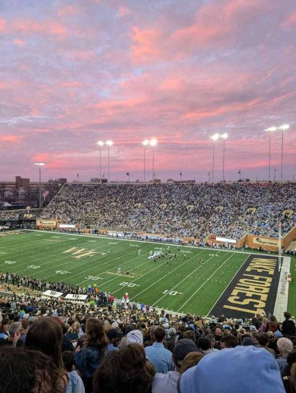Allegacy Federal Credit Union Stadium, section: 9, row: EEE, seat: 8