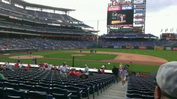 Citizens Bank Park, section: 115, row: 25, seat: 18