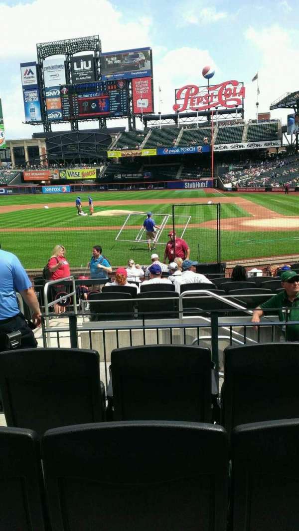 Citi Field, section: 18, row: 4, seat: 12