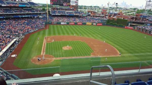 Citizens Bank Park, section: 316, row: 4, seat: 1