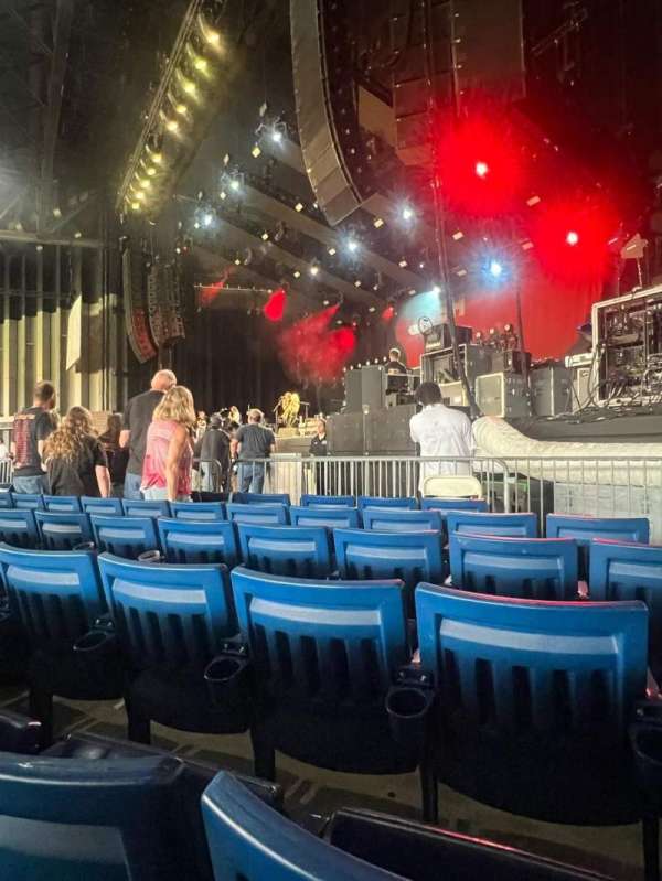 Cascades Amphitheater, section: 101, row: K, seat: 4