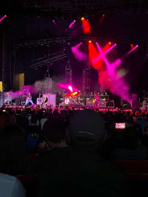 White River Amphitheatre, section: 102, row: 8, seat: 21