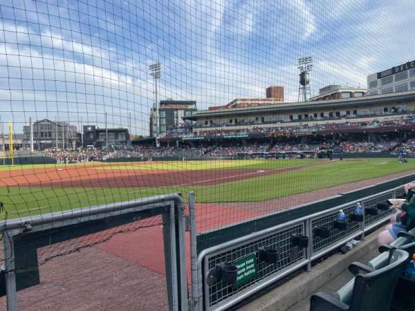 Day Air Ballpark, section: 115, row: 2, seat: 1