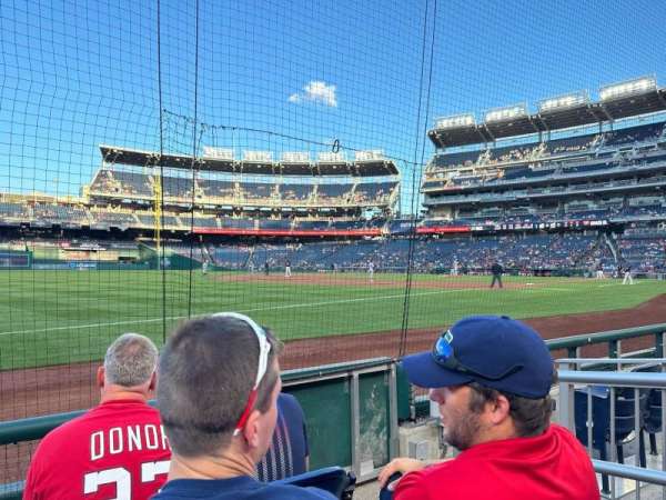 Nationals Park, section: 111, row: C, seat: 2
