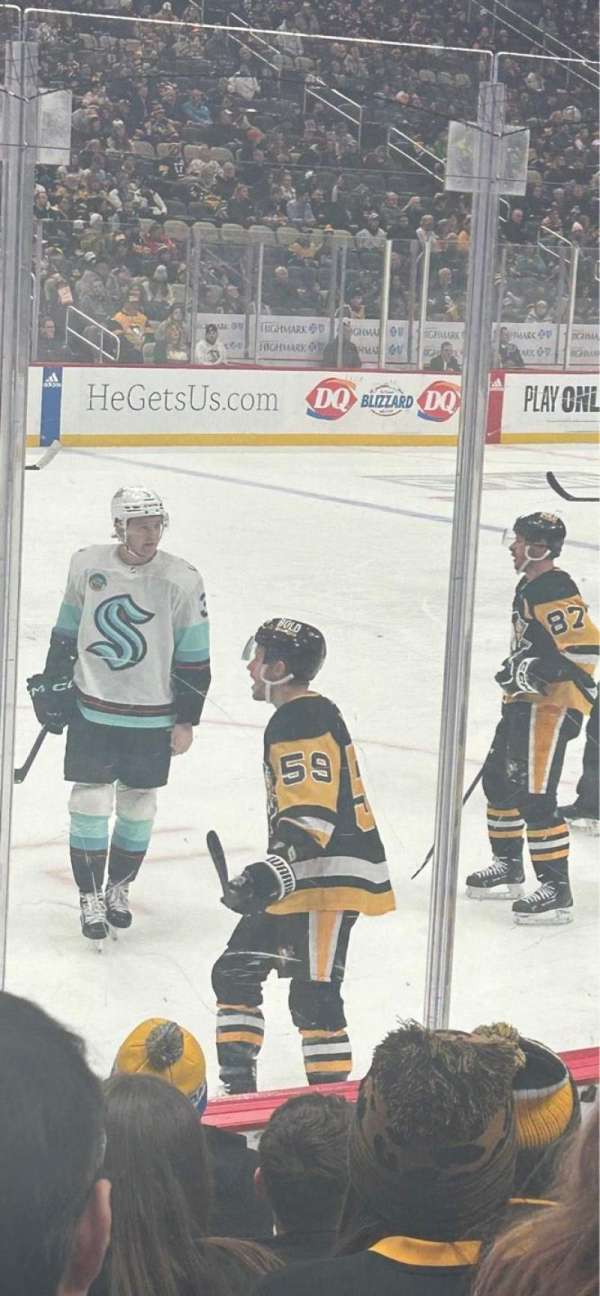PPG Paints Arena, section: 104, row: G, seat: 21