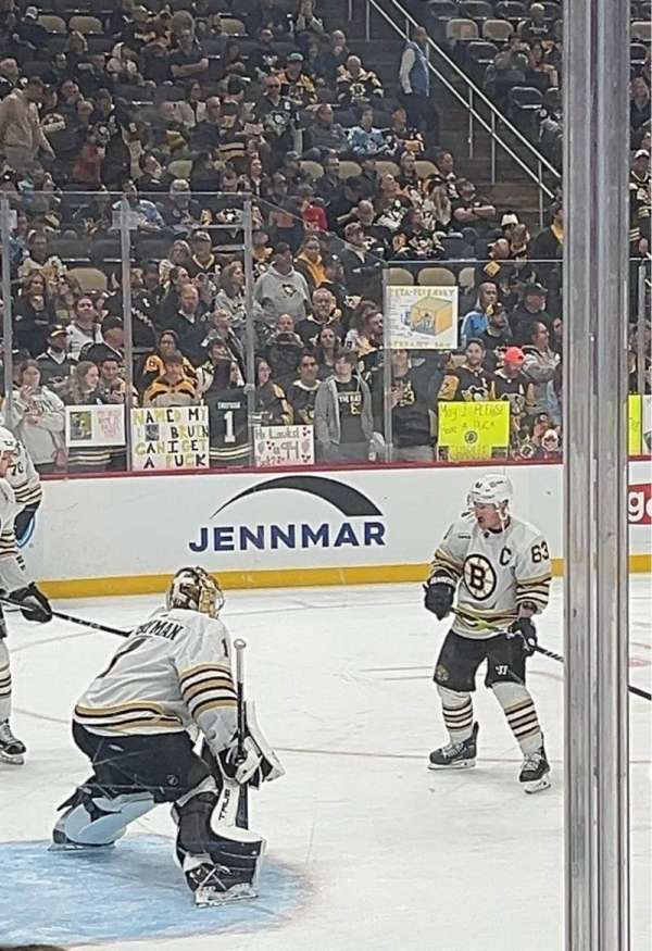 PPG Paints Arena, section: 105, row: D, seat: 3