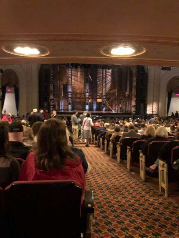 West Herr Auditorium Theatre, section: Orch, row: EE, seat: 2