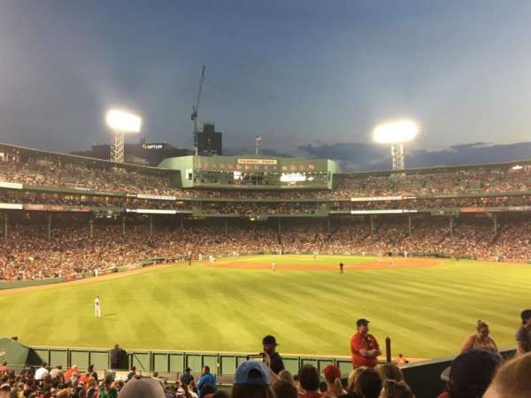 Fenway Park, section: Bleacher 38, row: 10, seat: 15