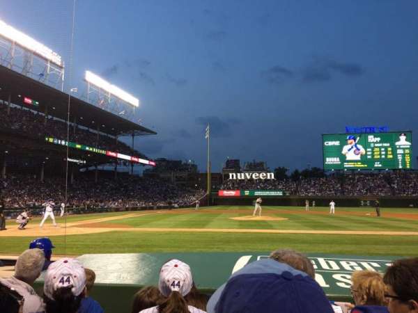 Wrigley Field, section: 22, row: 8, seat: 13