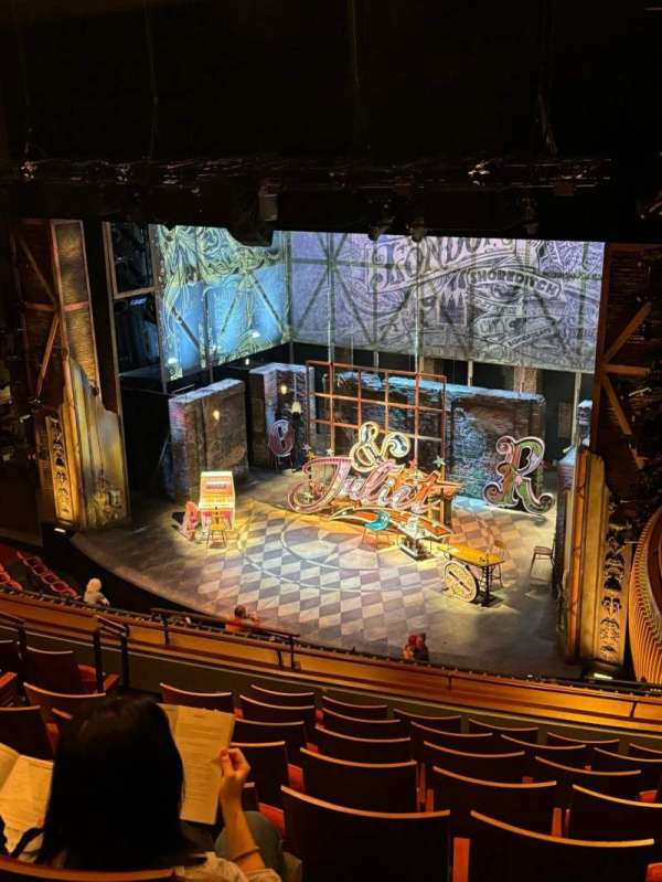 Stephen Sondheim Theatre, section: Mezzanine R, row: HH, seat: 18