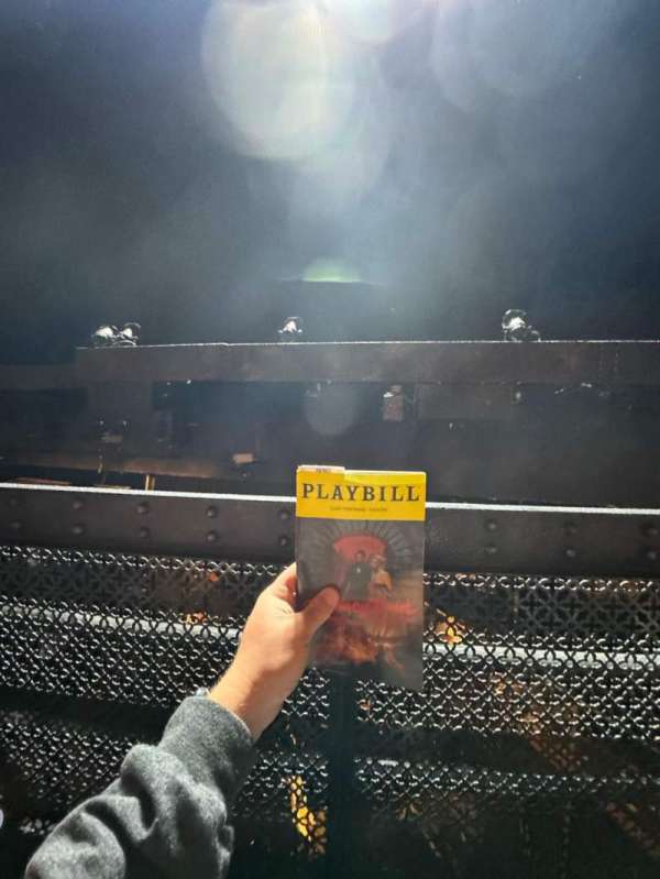Lunt-Fontanne Theatre, section: Orchestra C, row: A, seat: 112