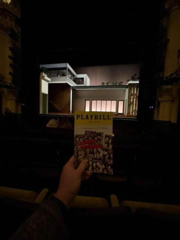Hudson Theatre, section: Orchestra C, row: J, seat: 117