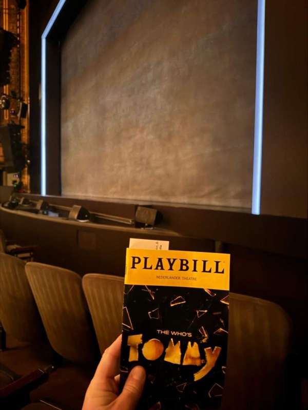 Nederlander Theatre, section: Orchestra R, row: C, seat: 12