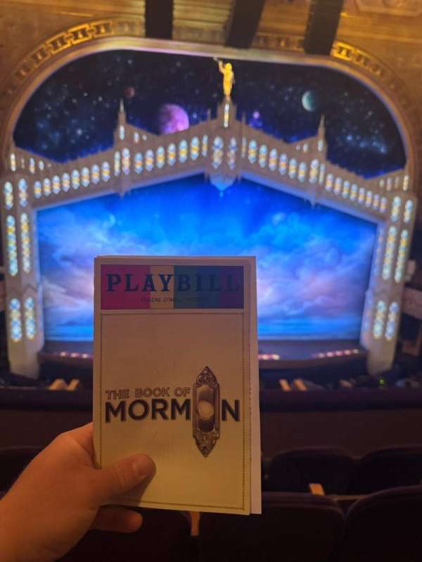 Eugene O'Neill Theatre, section: Mezzanine C, row: D, seat: 112