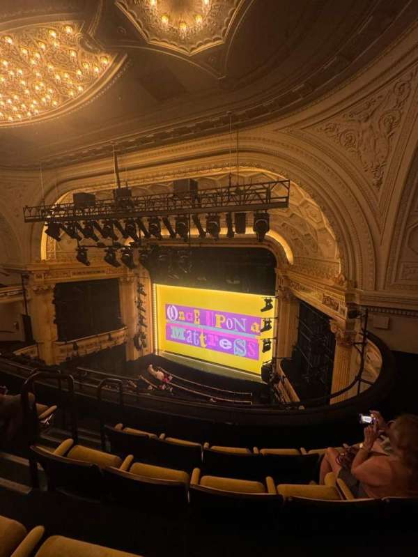 Hudson Theatre, section: Balcony R, row: D, seat: 6
