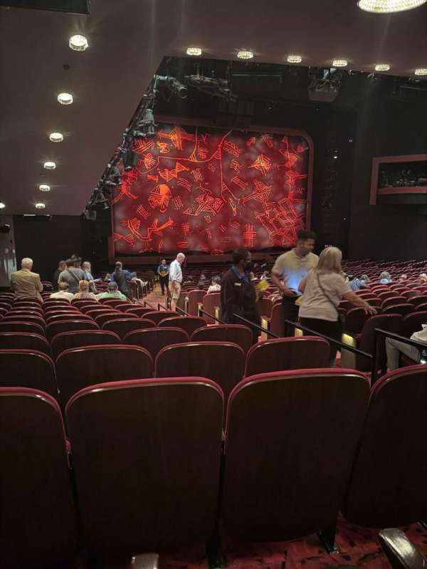 Minskoff Theatre, section: Orchestra L, row: Yy, seat: 7