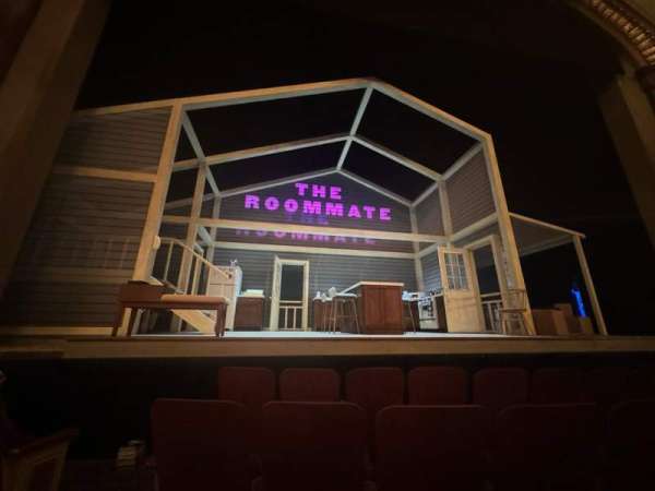 Booth Theatre, section: Orchestra C, row: B, seat: 102