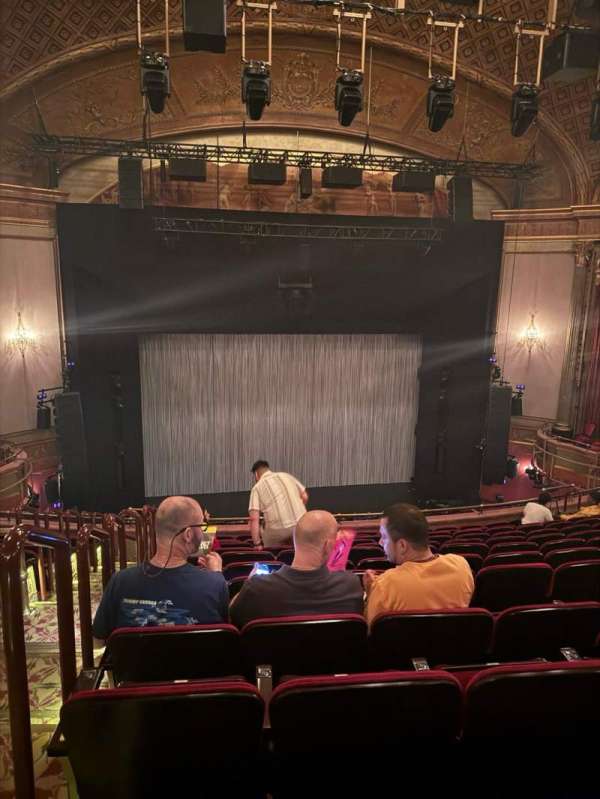 St. James Theatre, section: Mezzanine C, row: M, seat: 115