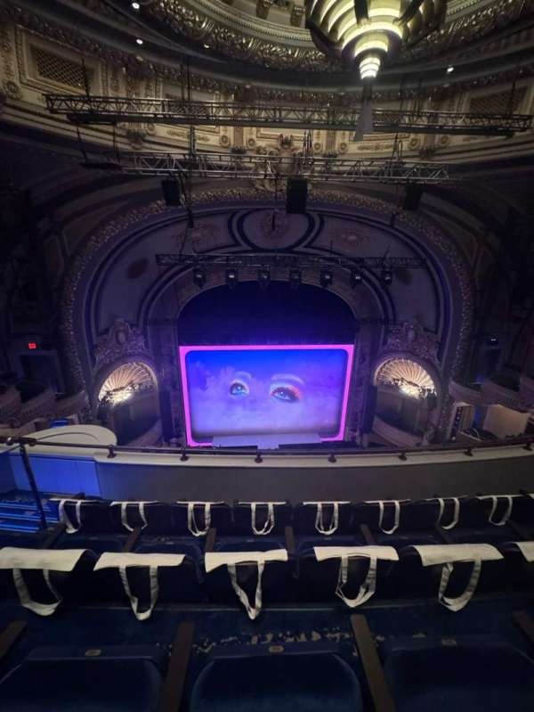 Palace Theatre, Broadway, section: Balcony C, row: D, seat: 105