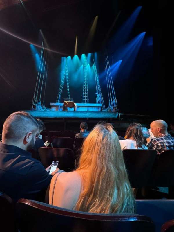 Longacre Theatre, section: Orchestra C, row: F, seat: 103