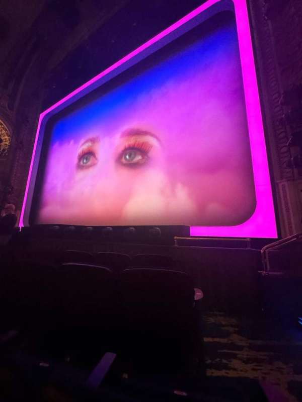 Palace Theatre, Broadway, section: Orchestra R, row: C, seat: 120
