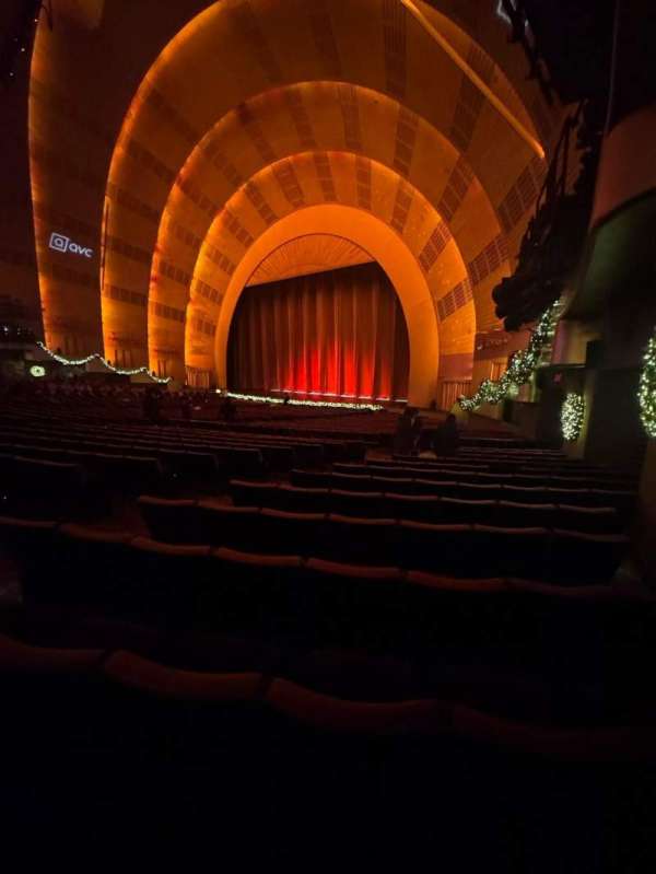 Radio City Music Hall, section: Orchestra 1, row: J, seat: 103