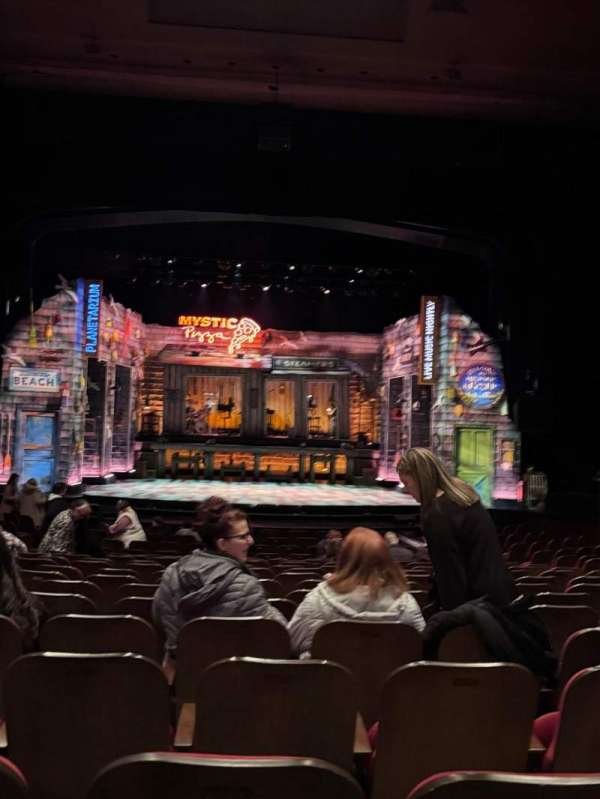 Paper Mill Playhouse, section: Orchestra C, row: T, seat: 107
