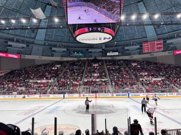 Bojangles' Coliseum, section: 123, row: G, seat: 7