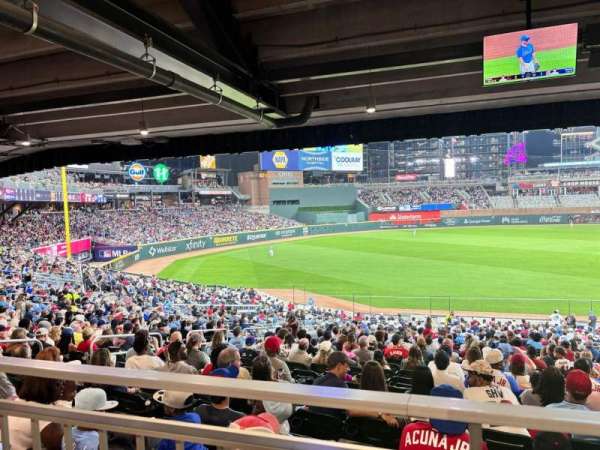 Truist Park, section: 138, row: WC, seat: 11