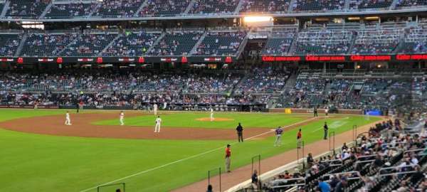 Truist Park, section: 142, row: 10, seat: 1