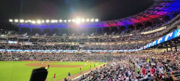 Truist Park, section: 142, row: 10, seat: 1