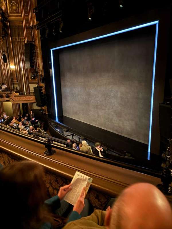 Nederlander Theatre, section: Mezzanine R, row: B, seat: 22