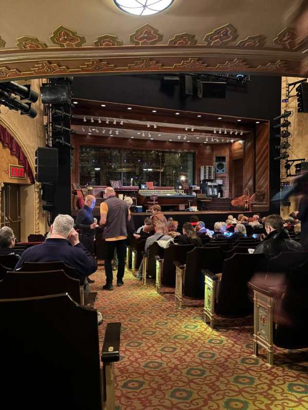 John Golden Theatre, section: Orchestra L, row: P, seat: 1