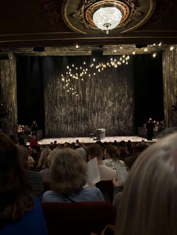 Barrymore Theatre, section: Orchestra C, row: O, seat: 107