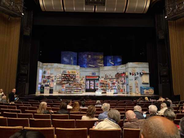 Ahmanson Theatre, section: Orchestra, row: K, seat: 20