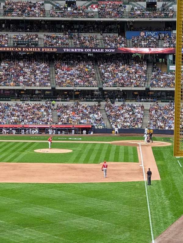 American Family Field, section: 234, row: 17, seat: 21