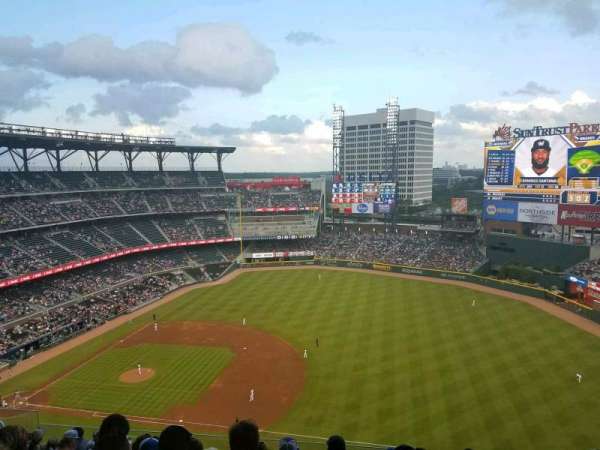 Truist Park, section: 416, row: 9, seat: 11