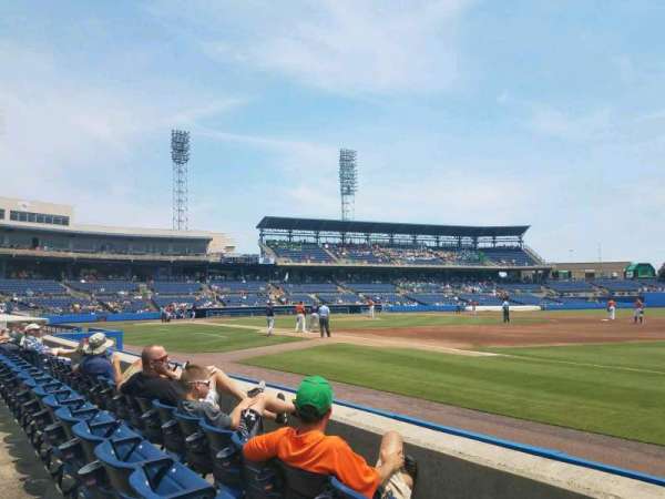Harbor Park, section: 118, row: C, seat: 1