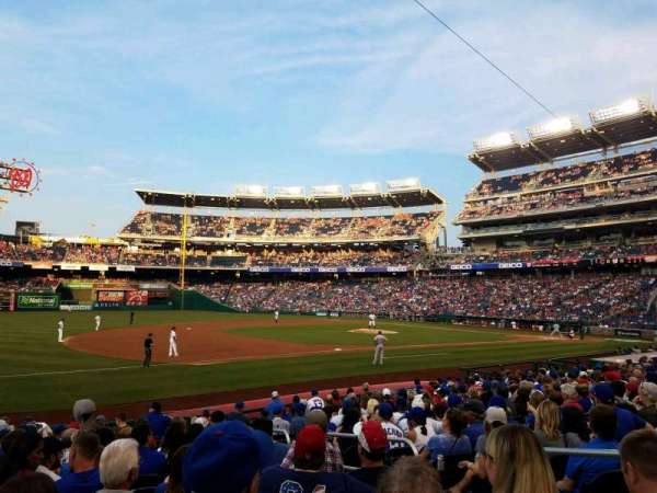 Nationals Park, section: 113, row: T, seat: 5