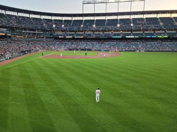 Oriole Park at Camden Yards, section: Flag Court