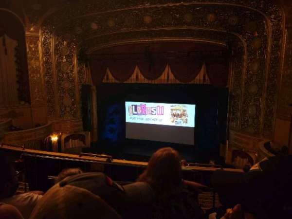 Warner Theatre, Washington D.C., section: Mid-Balcony R, row: cc, seat: 8