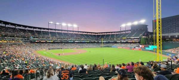 Oriole Park at Camden Yards, section: 5, row: 12, seat: 10