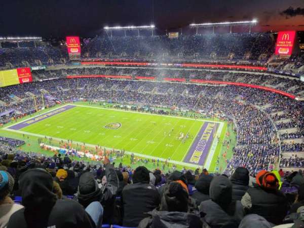 M&T Bank Stadium, section: 549, row: 31, seat: 6