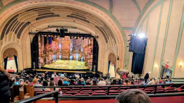 West Herr Auditorium Theatre, section: BalcRC, row: P, seat: 12